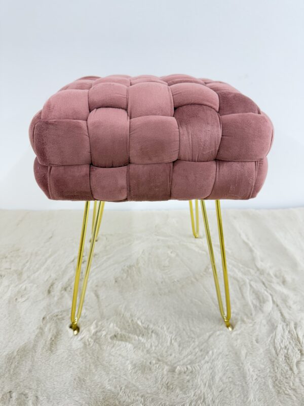 Pouf Venezia Rosa Cipria - immagine 7
