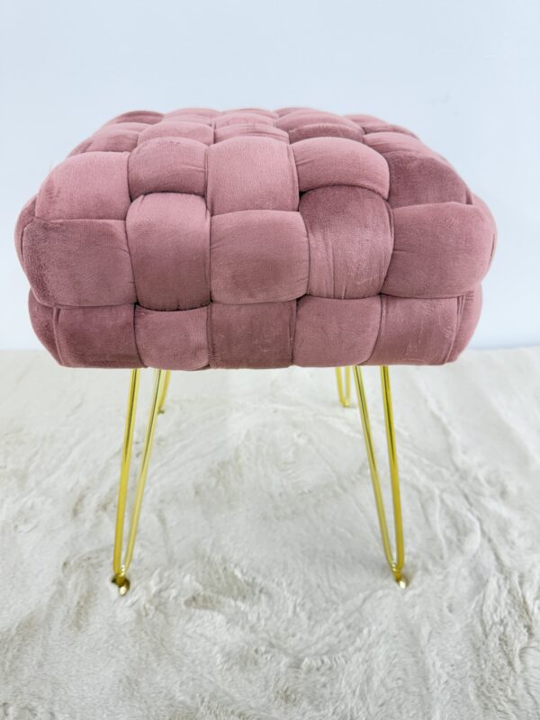 Pouf Venezia Rosa Cipria - immagine 6