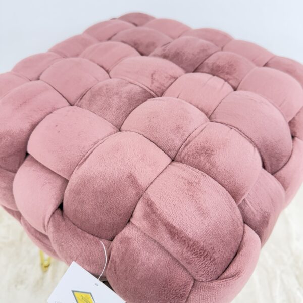 Pouf Venezia Rosa Cipria - immagine 4