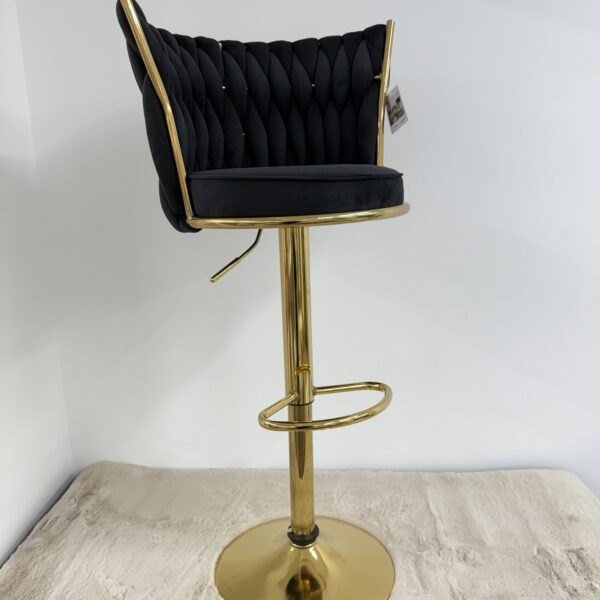 Sgabello Bar Nero - immagine 7