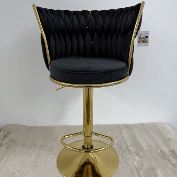Sgabello Bar Nero - immagine 8