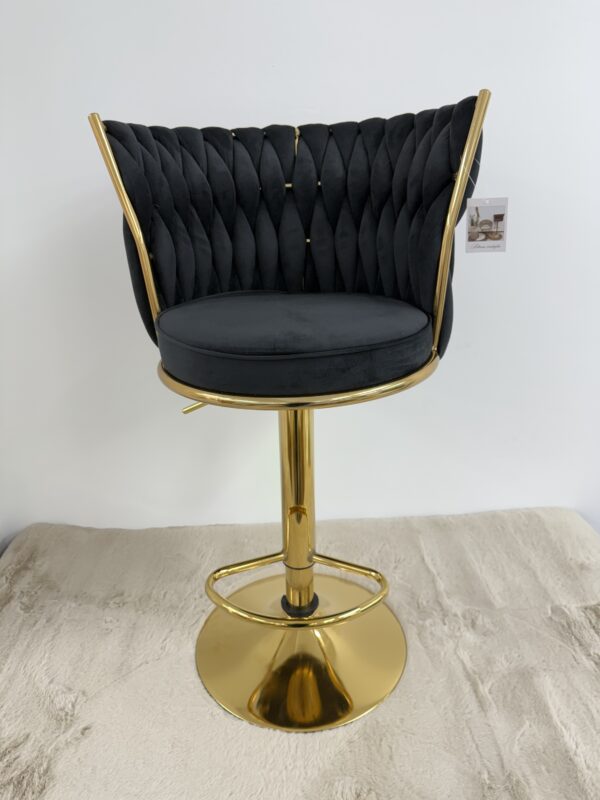 Sgabello Bar Nero - immagine 9