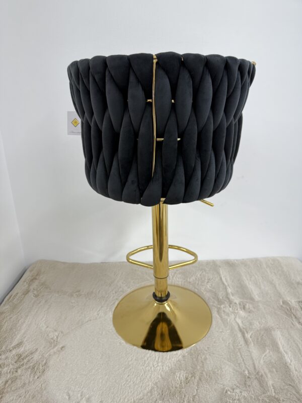 Sgabello Bar Nero - immagine 5