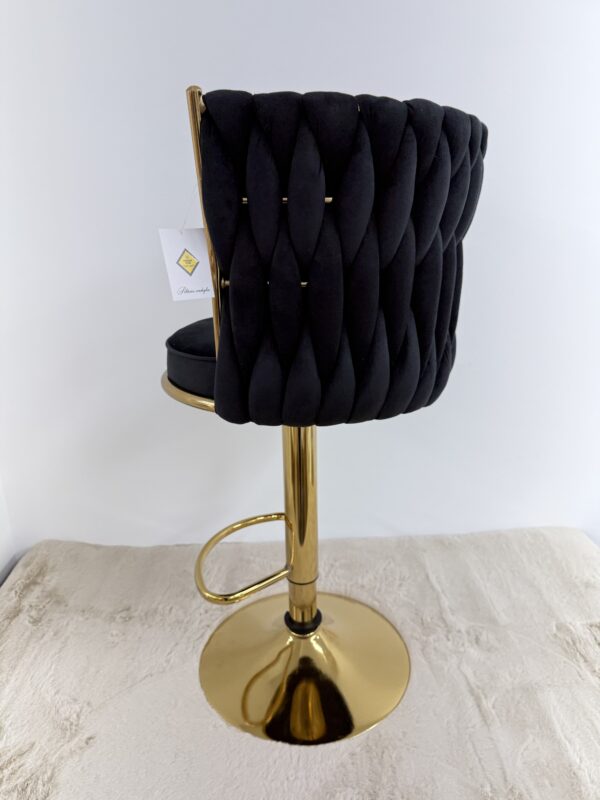 Sgabello Bar Nero - immagine 4
