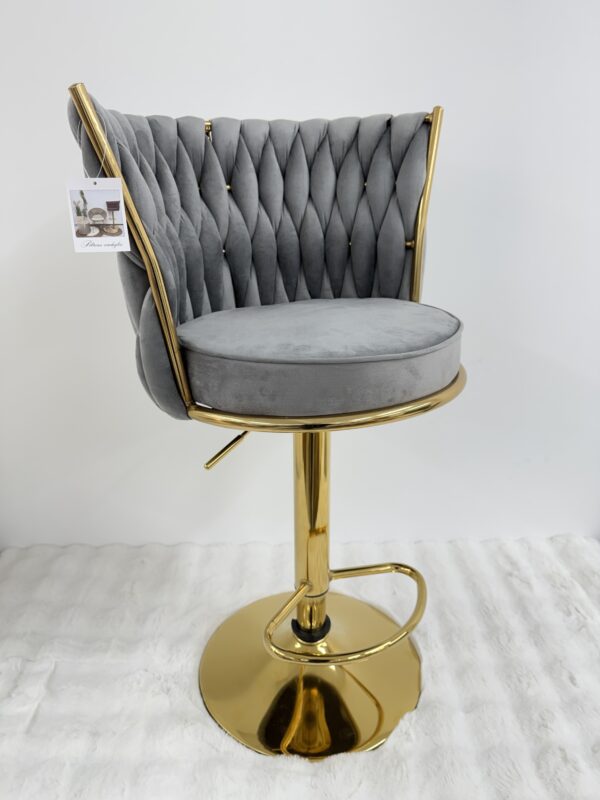 Sgabello Bar Grigio - immagine 9