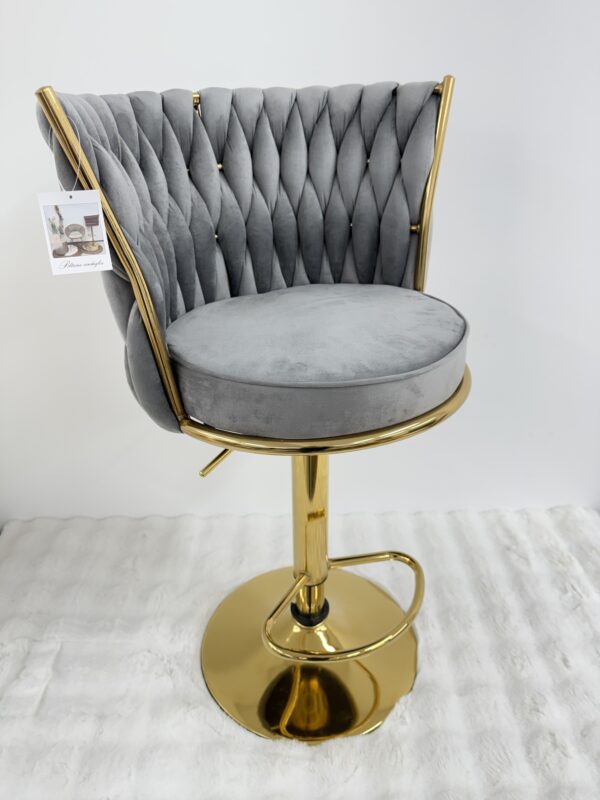 Sgabello Bar Grigio - immagine 7