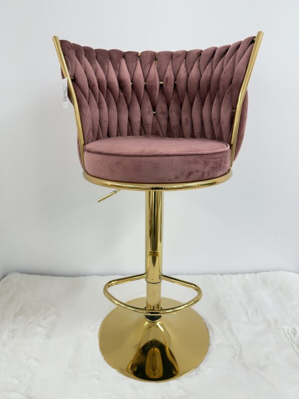 Sgabello Bar Rosa cipra - immagine 8