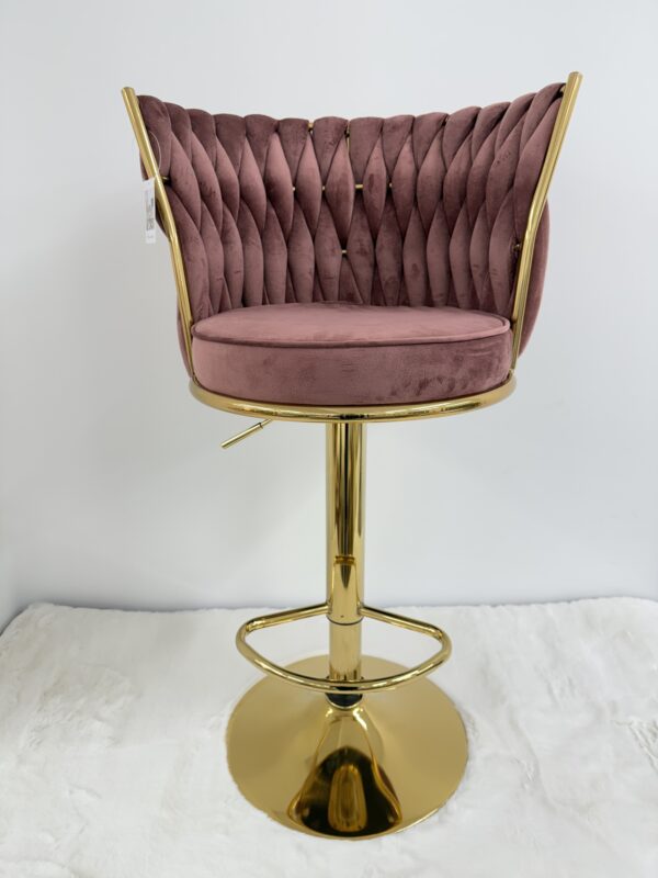 Sgabello Bar Rosa cipra - immagine 7