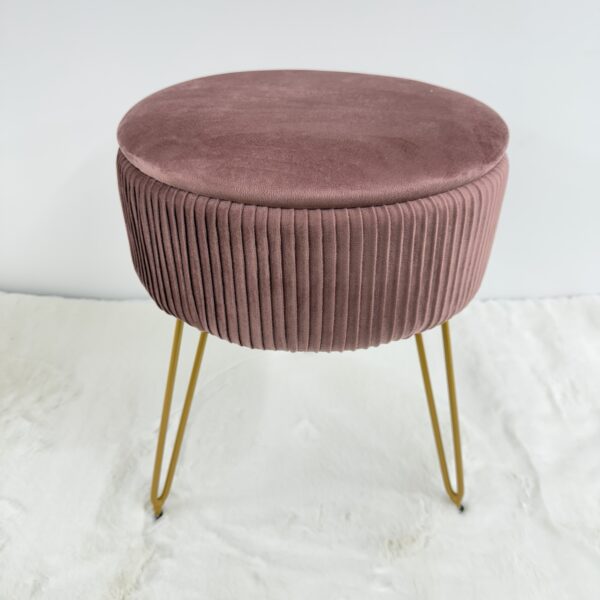 Pouf tavolino contenitore Cipria - immagine 2