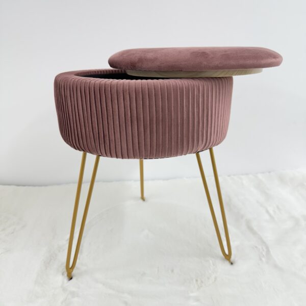 Pouf tavolino contenitore Cipria - immagine 3